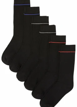 Socken mit Bio-Baumwolle (6er Pack)