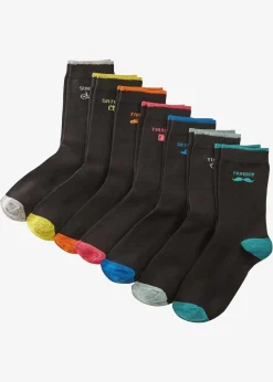 Socken mit Bio-Baumwolle (7er Pack)