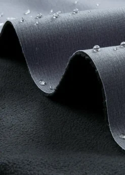 Softshell-Parka mit Kapuze