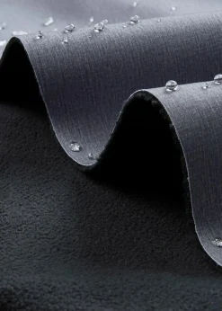 Softshell-Parka mit Kapuze