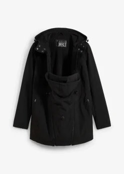 Softshell-Tragejacke / Umstandsjacke, weitenregulierbar