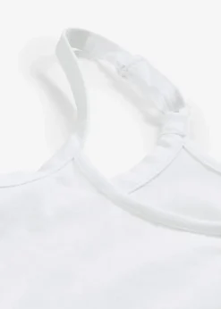 Spaghettiträger-Top aus reiner Bio Baumwolle, (2er-Pack)