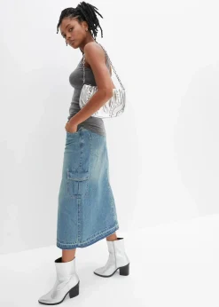 Spaghettiträger-Top aus reiner Baumwolle, 2er Pack