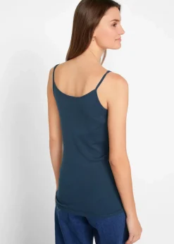 Spaghettiträger-Top aus reiner Baumwolle (3er Pack)