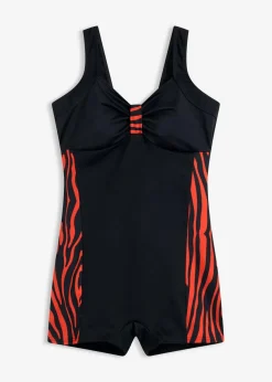 Sport-Badeanzug mit Bein