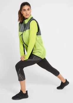 Sport-Leggings mit Tasche, 3/4-Länge
