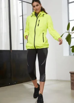 Sport-Leggings mit Tasche, 3/4-Länge