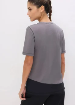 Sport-Shirt mit Strukturoptik