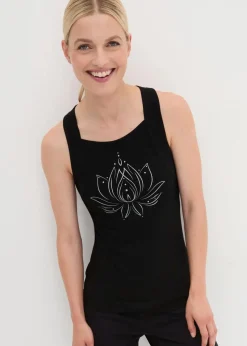 Sport-Top mit überkreuzten Trägern