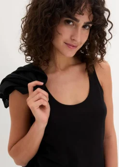 Sport-Top mit Mesh-Shirt (2-tlg. Set)