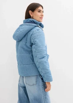 Steppjacke aus Denim