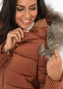 Steppjacke aus recyceltem Polyester