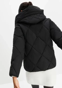 Steppjacke mit Kapuze