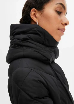 Steppjacke mit Kapuze