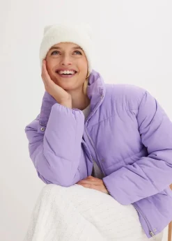 Steppjacke mit Stehkragen