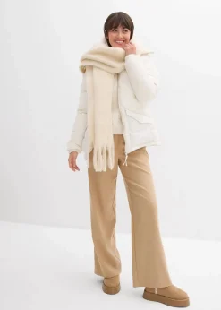 Steppjacke mit Teddykragen