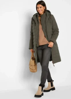 Steppmantel, 2-in-1 Optik