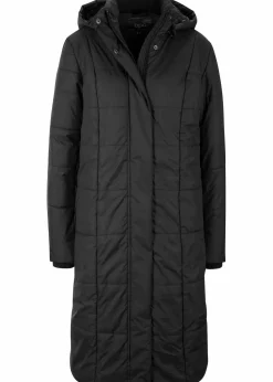 Steppmantel mit abnehmbarer Kapuze
