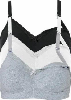 Still BH ohne Bügel (3er Pack) mit Bio-Baumwolle