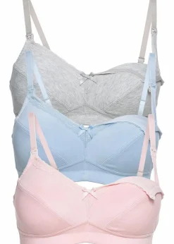 Still BH ohne Bügel (3er Pack) mit Bio-Baumwolle