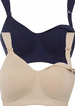 Still BH ohne Bügel mit Bio-Baumwolle (2er Pack)