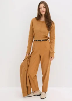 Stoffhose im Barrelfit