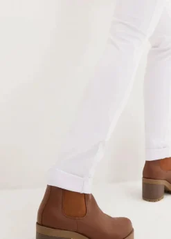 Straight Jeans Mid Waist, Stretch