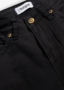 Straight Jeans Mid Waist, Stretch