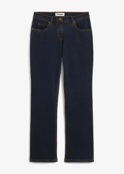 Straight Jeans Mid Waist, Stretch