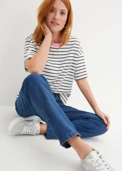 Straight Jeans, Mid Waist (2er Pack)