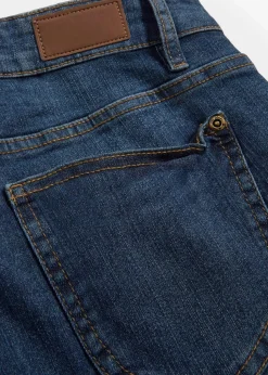 Straight Jeans Mid Waist, Stretch