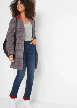 Straight-Jeans High Waist, Thermo