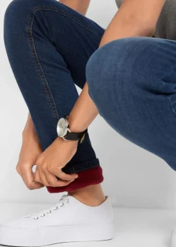 Straight-Jeans High Waist, Thermo