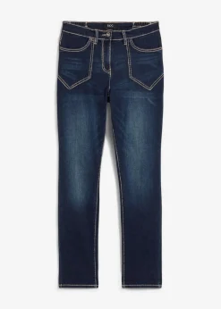 Straight-Jeans High Waist, Stretch