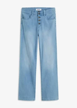 Straight-Jeans High Waist, Stretch