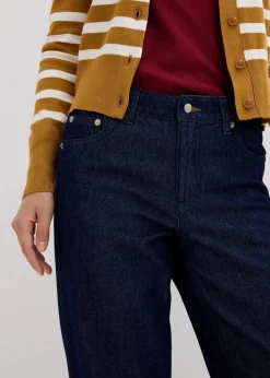 Straight-Jeans Mid Waist