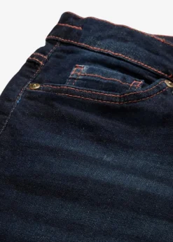 Straight-Jeans Mid Waist, Bequembund