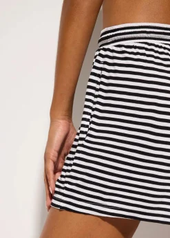 Strandshorts aus fließender Viskose