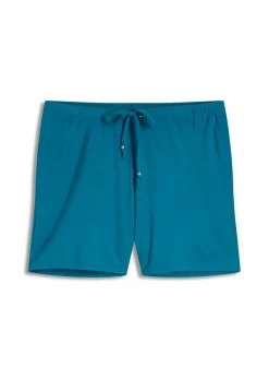 Strandshorts aus fließendem Viskose-Mix