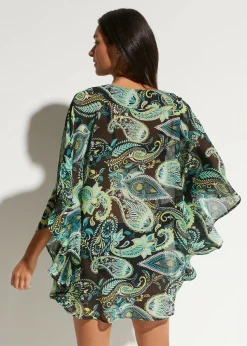 Strandtunika aus leichtem Chiffon