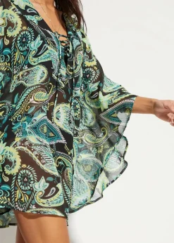 Strandtunika aus leichtem Chiffon