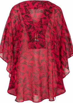 Strandtunika aus leichtem Chiffon