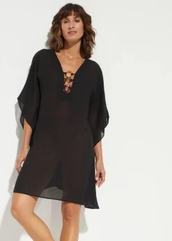 Strandtunika aus leichtem Chiffon