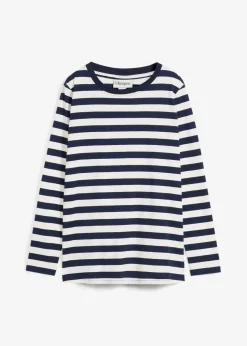 Streifenshirt aus reiner Bio-Baumwolle