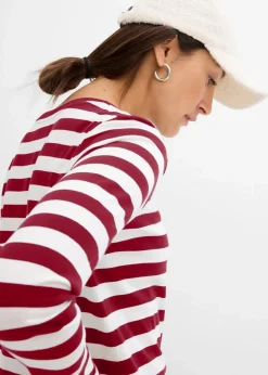 Streifenshirt aus reiner Bio-Baumwolle
