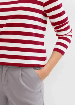 Streifenshirt aus reiner Bio-Baumwolle