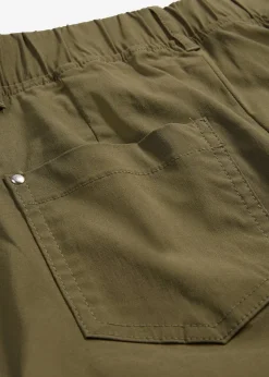 Stretchcapri mit Schlupfbund