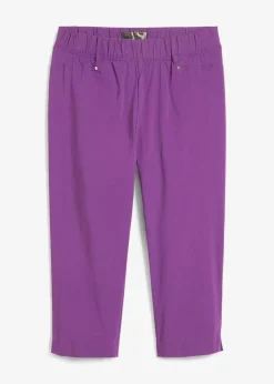 Stretchcapri mit Schlupfbund