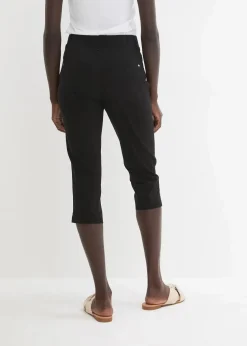 Stretchcapri mit Schlupfbund