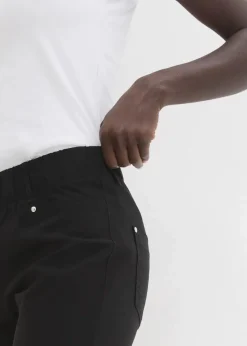 Stretchcapri mit Schlupfbund